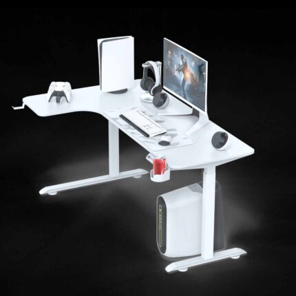 میز گیمینگ با تنظيم ارتفاع برقى Gaming Desk Dragonwar GT-015 L