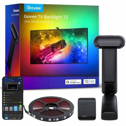 نور پس زمینه تلویزیون GoVee DreamView T2 TV Backlight 55-65