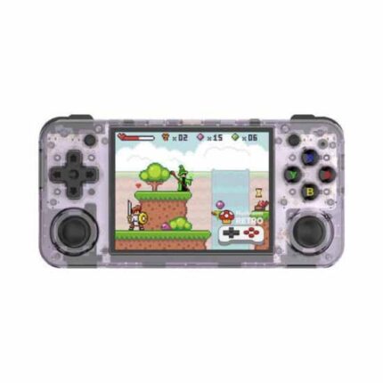 کنسول دستی Anbernic RG35XX H رنگ کریستال بنفش