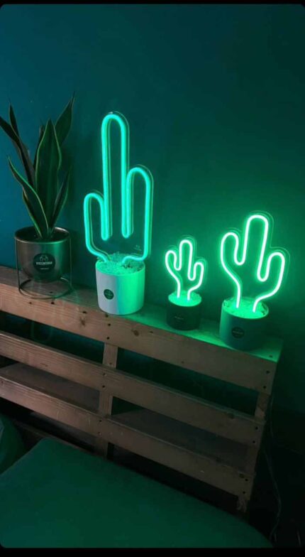 چراغ نئونی کاکتوس LED Neon