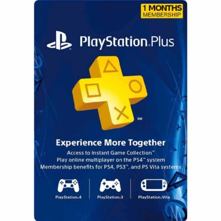 پلی استیشن پلاس یک ماهه آمریکا PlayStation Plus USA 1 Months