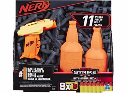 تفنگ نرف Nerf Alpha Strike Stinger با 8 تیر و 2 بطری