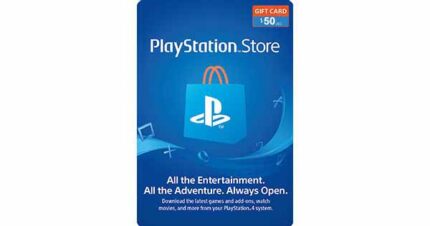 گیفت کارت پلی استیشن 50 دلار آمریکا PSN Giftcard USA 50
