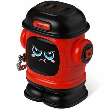 شارژر Divoom Dipow-65W - طرح Firefighting Red