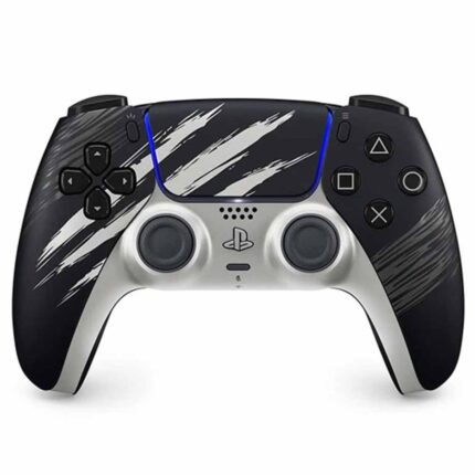 دسته بازی دوال سنس DualSense برای PS5 طرح Marvel’s Wolverine Adamantium Limited Edition